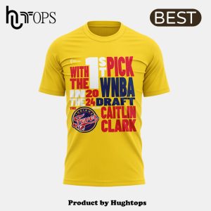 2024 Caitlin Clark Indiana Fever Yellow Shirt Limited Edition