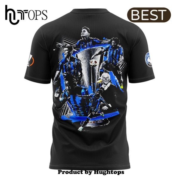 Atalanta B.C Campioni Europa 2024 League Black Shirt