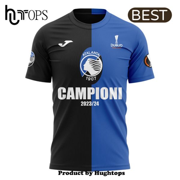 Atalanta B.C Campioni Europa League Navy Shirt 2024