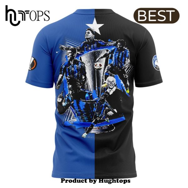 Atalanta B.C Campioni Europa League Navy Shirt 2024