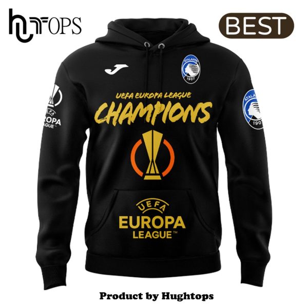 Atlanta BC Campione 2024 Maglietta Europa League Black 3D Hoodie