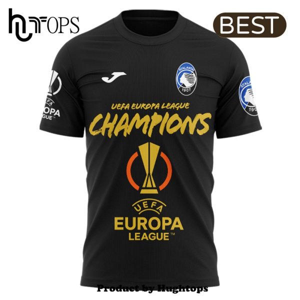 Atlanta BC Campione 2024 Maglietta Europa League Black 3D Hoodie