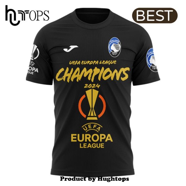 Atlanta BC Campione Maglietta Europa League 2024 Black 3D Hoodie