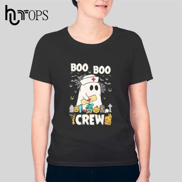 Boo Boo Crew Nurse Halloween T-Shirt