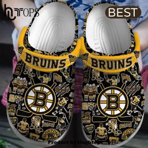 Boston Bruins NHL Ice Hockey Sport Crocs Clogs Shoes