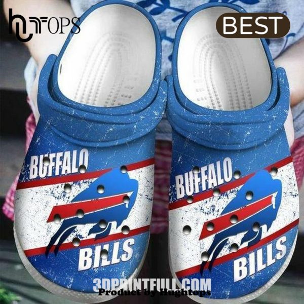 Buffalo Bills NFL Football Personalized Clog Unisex Fashion Style Crocs