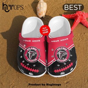 Custom Name Atlanta Falcons NFL Teams Gift For Fans Rubber Crocs