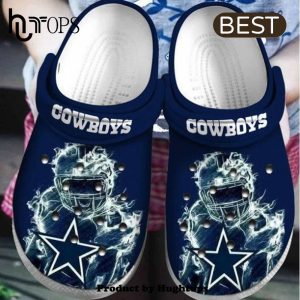 Dallas Cowboys NFL For Gift Fan 2 Rubber Crocs Clogs