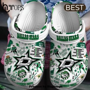 Dallas Stars Ice Hockey Team NHL Sport Crocs Clogs Shoes