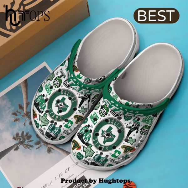 Dallas Stars NHL Sport Crocs Clogs Shoes