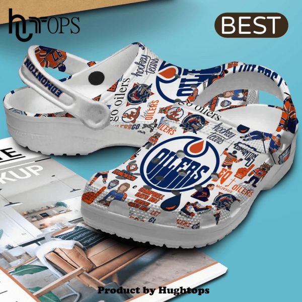 Edmonton Oilershockey NHL Crocs Clogs Shoes