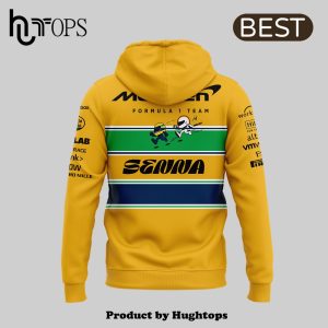 Limited Edition Forever Senna McLaren Yellow Hoodie, Jogger, Cap