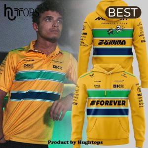 Limited Edition Forever Senna McLaren Yellow Hoodie, Jogger, Cap