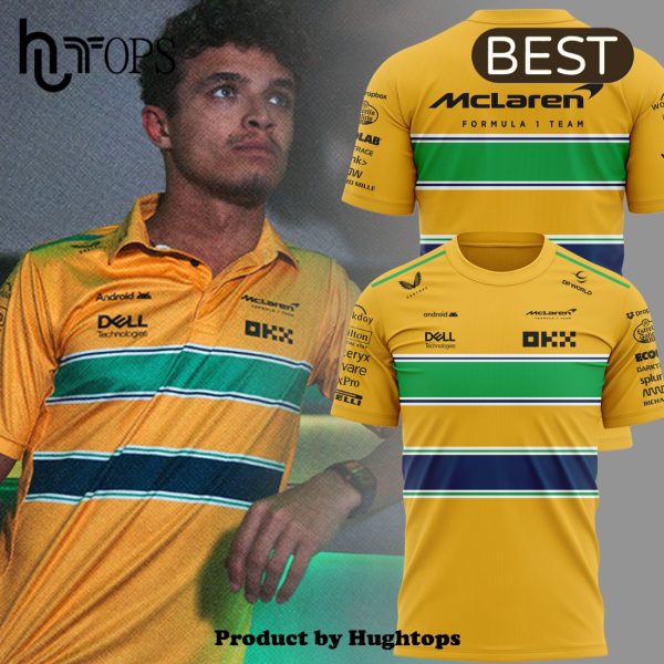 Limited Edition Forever Senna McLaren Yellow Shirt