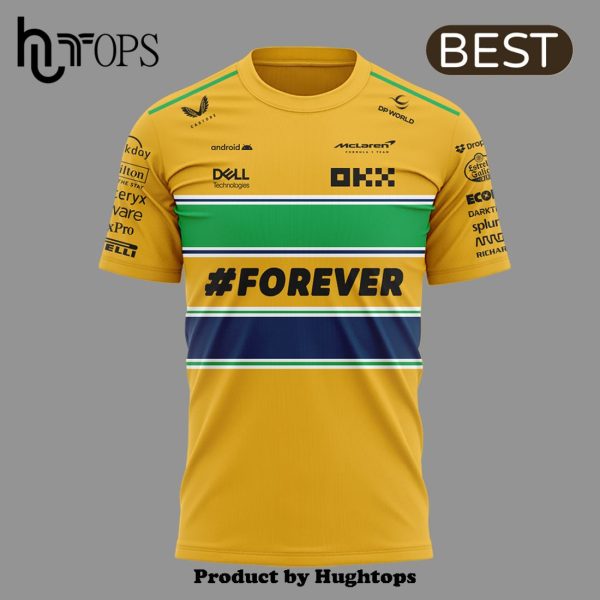 Limited Edition Forever Senna McLaren Yellow Shirt