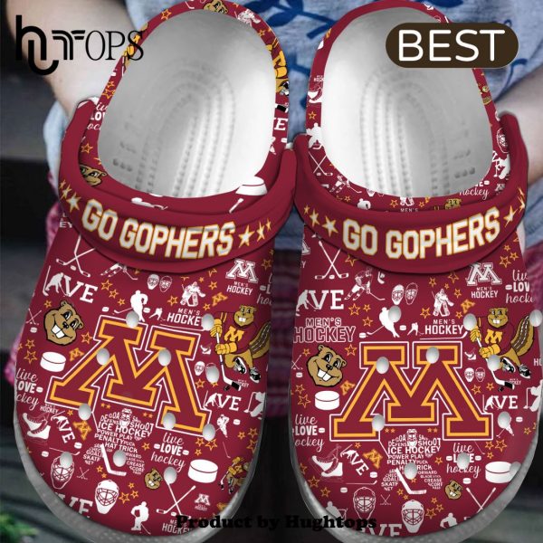 Minnesota Golden Gophers NHL Sport Crocs Clogs Shoes