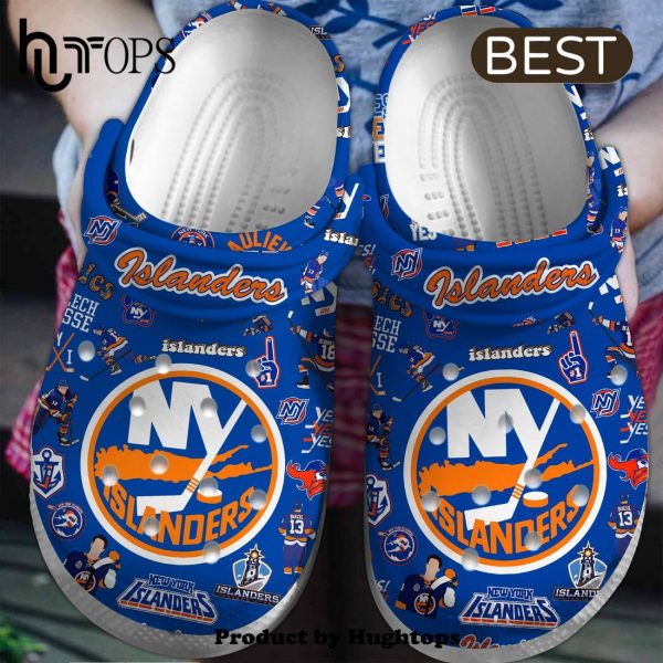 New York Islanders Hockey NHL Sport Crocs Clogs