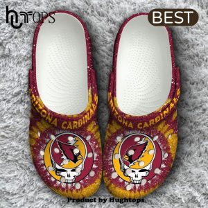 NFL Arizona Cardinals Grateful Dead Classic Gift For Fan Croc Clog