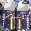 NFL Baltimore Ravens Football Crocs Clogs