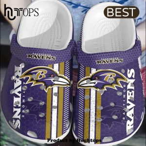 NFL Baltimore Ravens Football Crocs