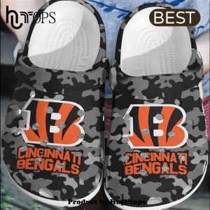 NFL Cincinnati Bengals Football Clogs Crocs Shoes