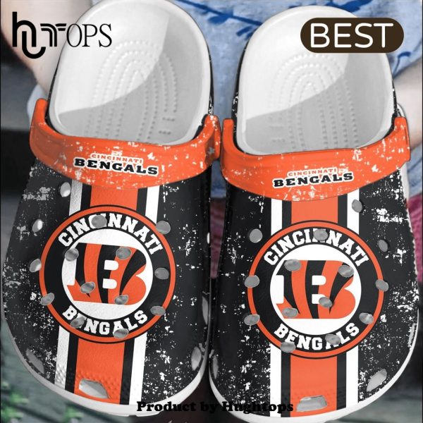 NFL Cincinnati Bengals Football Crocs