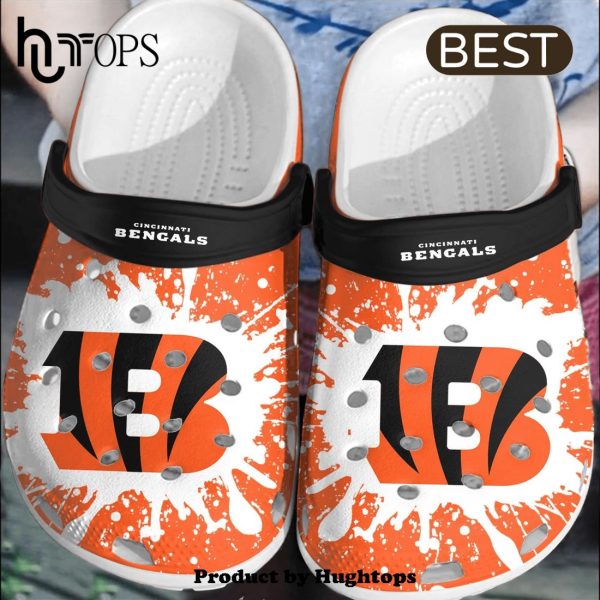 NFL Cincinnati Bengals Football Crocs Clogs