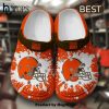 NFL Cleveland Browns Football Clogs Shoes Comfortable Crocs