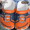 NFL Denver Broncos Football Shoes Comfortable Clogs Crocs