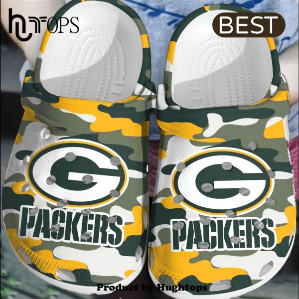 NFL Green Bay Packers Football Clogs Crocs Shoes