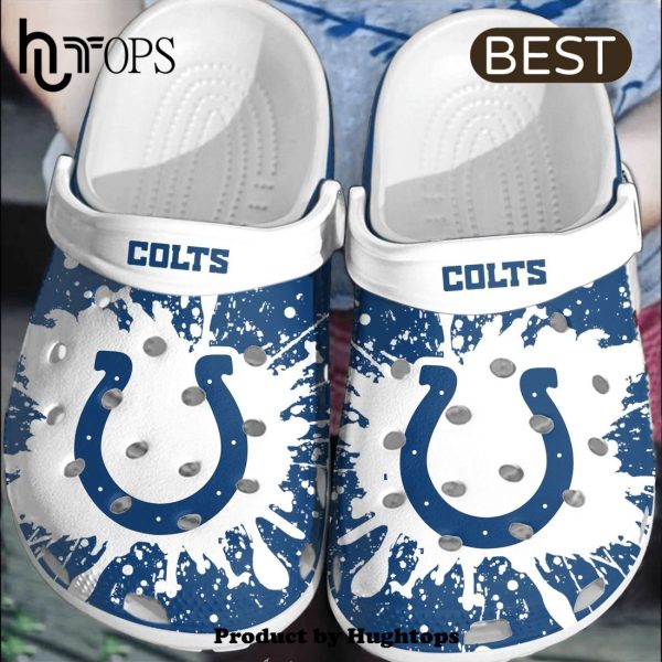 NFL Indianapolis Colts Football Clogs Shoes Comfortable Crocs