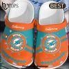 NFL Miami Dolphins Football Crocs Clogs