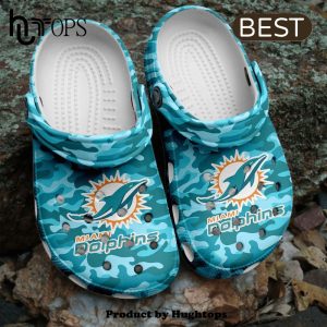 NFL Miami Dolphins Football Crocs Clogs Shoes