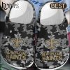 NFL New Orleans Saints Comfortable Crocs Clogs Shoes