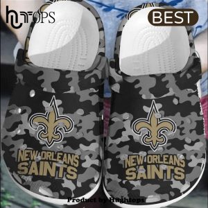 NFL New Orleans Saints Football Crocs Clogs Shoes