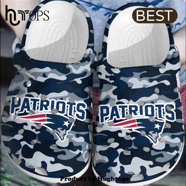 NFL Patriots Football Crocs Clogs Shoes