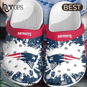 NFL Patriots Football Crocs Shoes Clogs