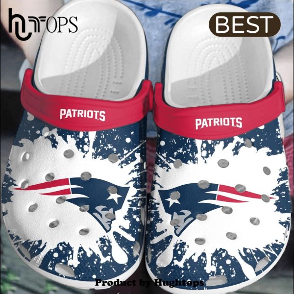 NFL Patriots Football Crocs Shoes Clogs