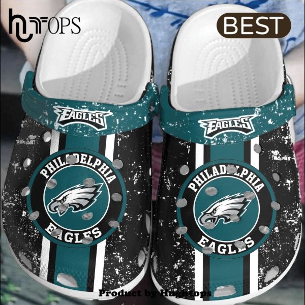 NFL Philadelphia Eagles Football Crocs Shoes Clogs