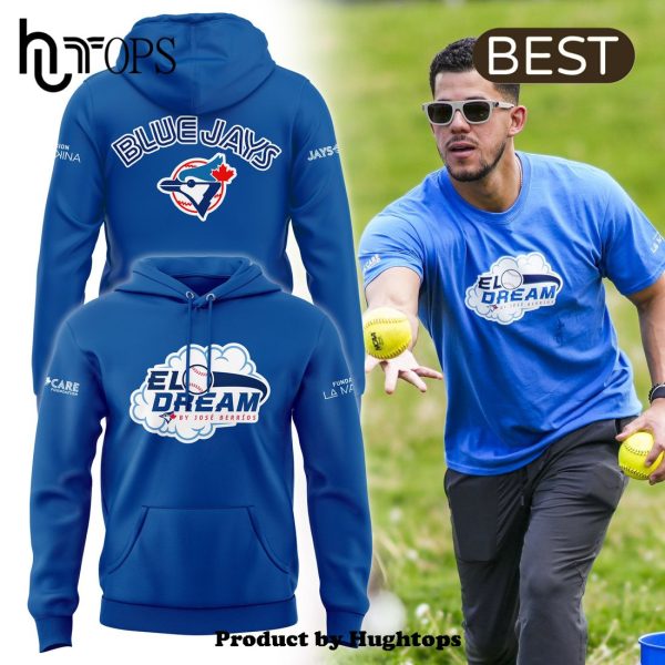 Special Toronto Jays Dream By Jose Berios Blue Hoodie