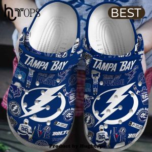 Tampa Bay Lightning NHL Hockey Crocs Clogs Shoes