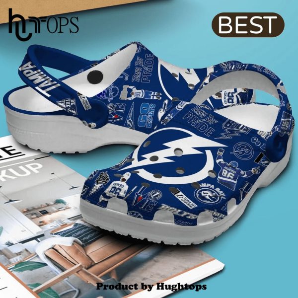 Tampa Bay Lightning NHL Hockey Crocs Clogs Shoes