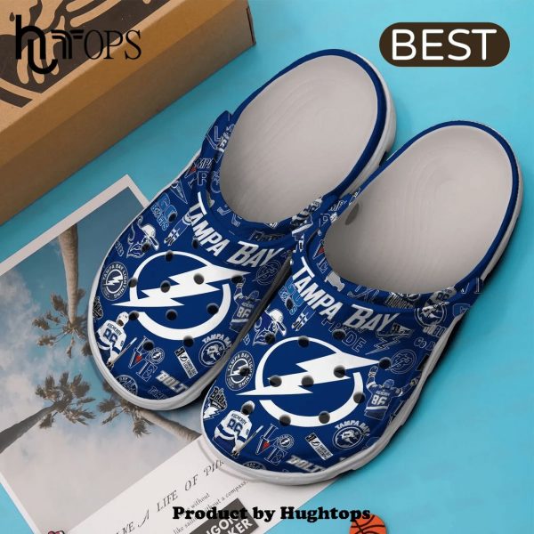 Tampa Bay Lightning NHL Hockey Crocs Clogs Shoes