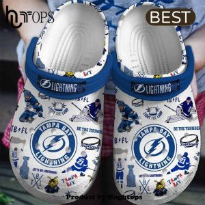 Tampa Bay Lightningice Hockey Team NHL Sport Crocs Clogs Shoes