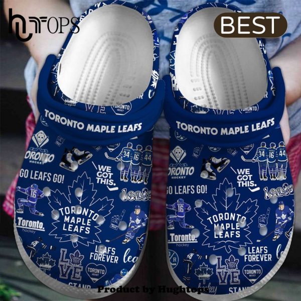 Toronto Maple Leafsice Hockey Team NHL Sport Crocs Clogs Shoes