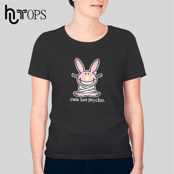 Vintage Bunny Cute But Psycho But Cute T-Shirt