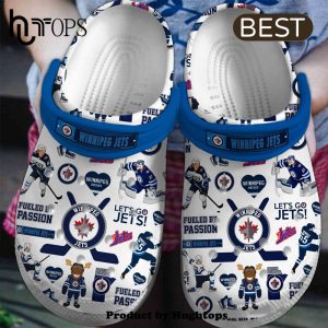 Winnipeg Jetsice Hockey Team NHL Sport Crocs Clogs Shoes