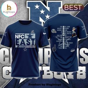 2023 Dallas Cowboys NFC East Champions T-Shirt, Jogger, Cap