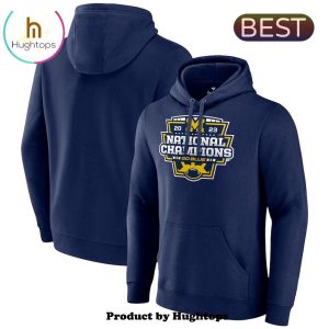 2023 Michigan Wolverines Go Blue National Champions Hoodie