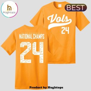 2024 Baseball National Champions NIL Yellow Shirt